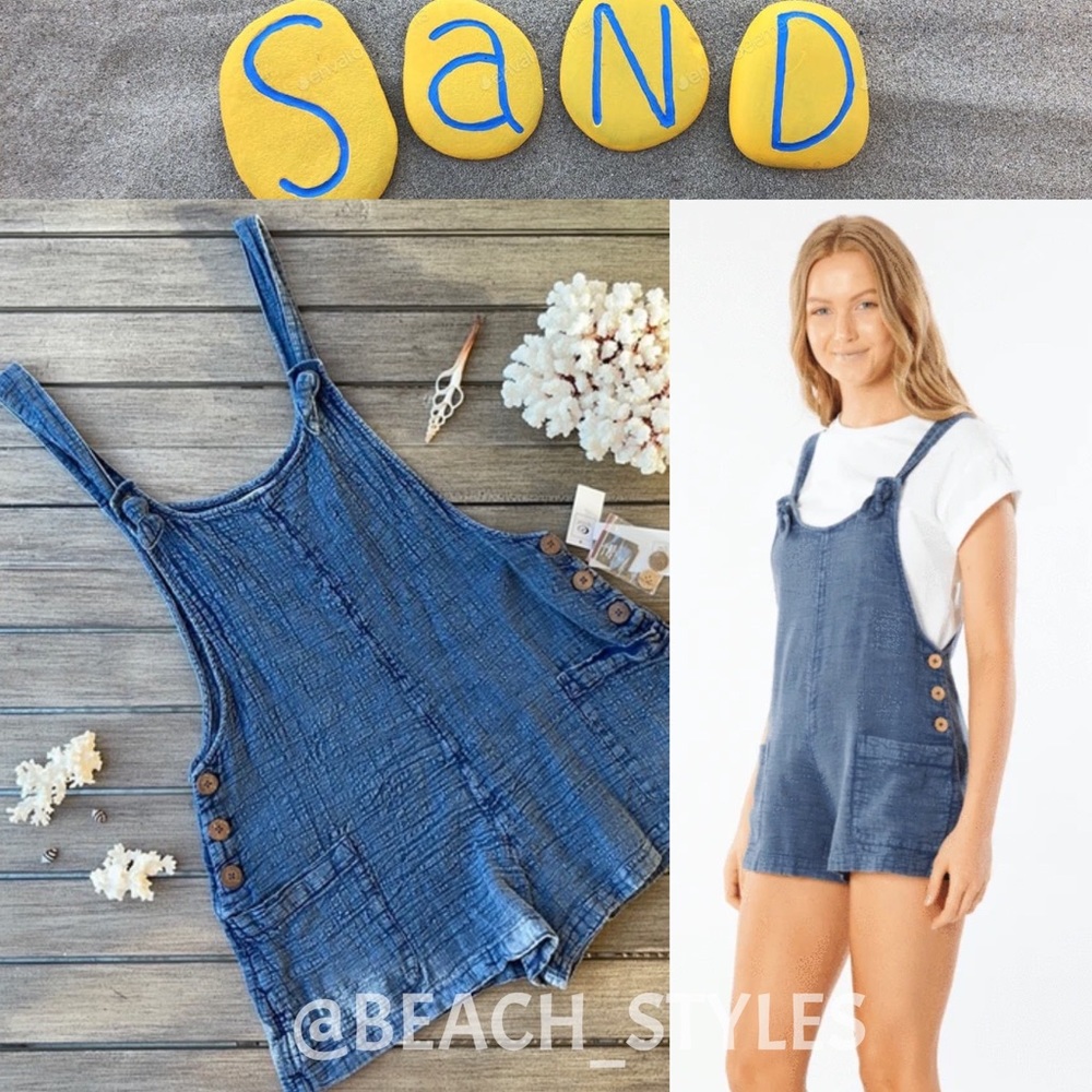 🌴🔆RIP CURL- HEAT WAVE ROMPER🔆🌴 - Picture 1 of 13